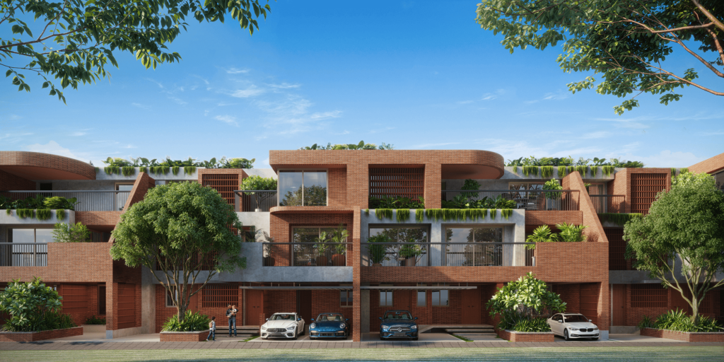 Bespoke row villas for luxury real estate investment in North Bangalore